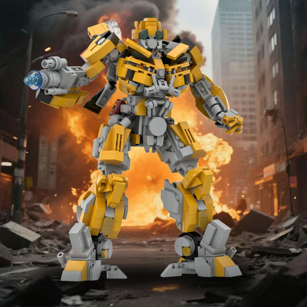 GoBricks MOC A1990 Transformers Bumblebee