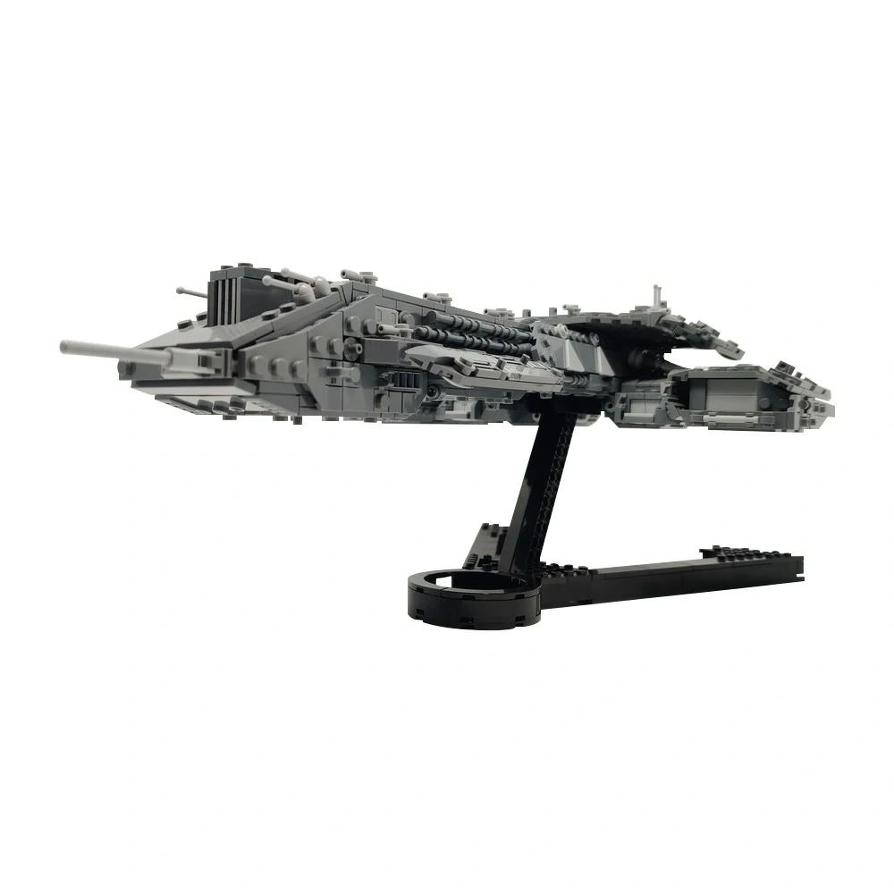GoBricks MOC 136473 Stargate SG-1 BC-304 Daedalus Deep Space Carrier Midi Scale