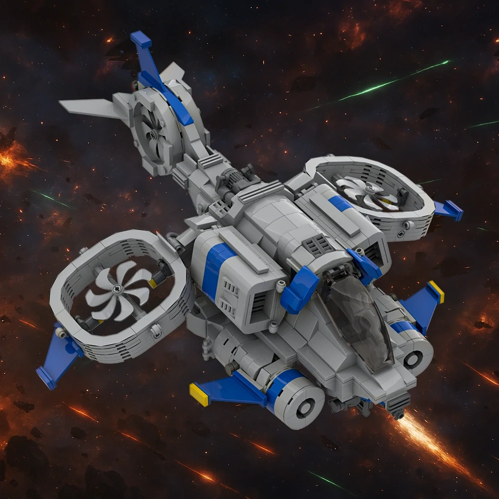 GoBricks MOC A2102 StarCraft II Banshee