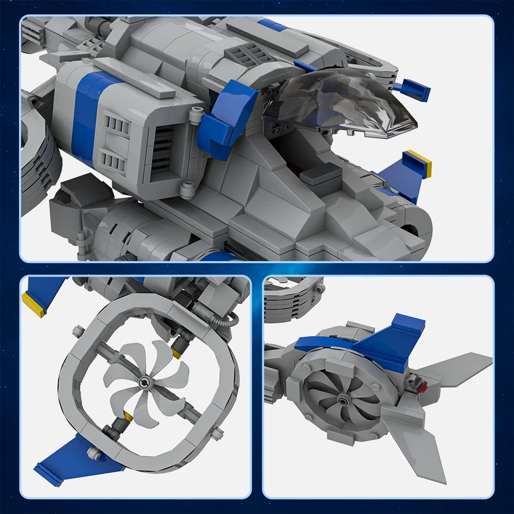 GoBricks MOC A2102 StarCraft II Banshee