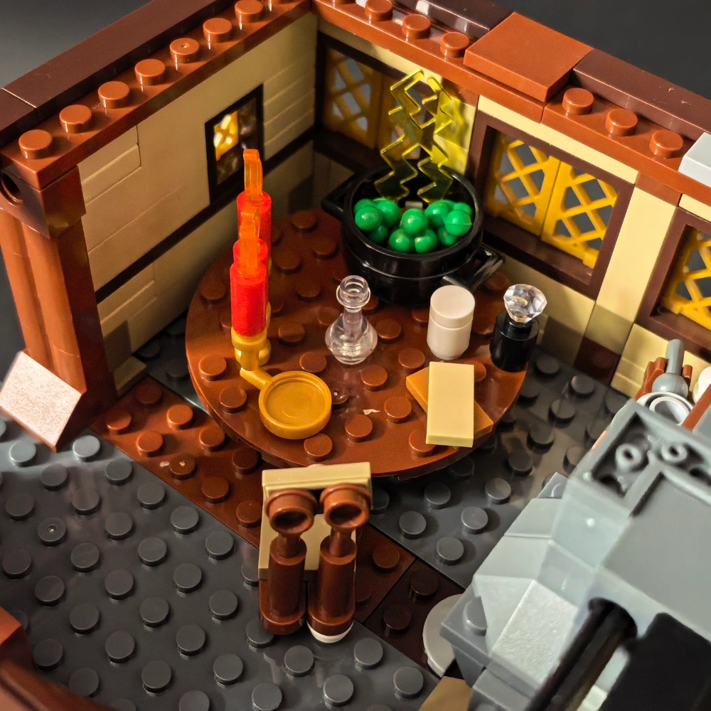 Medieval Alchemist MOC – Alternative to LEGO 21341