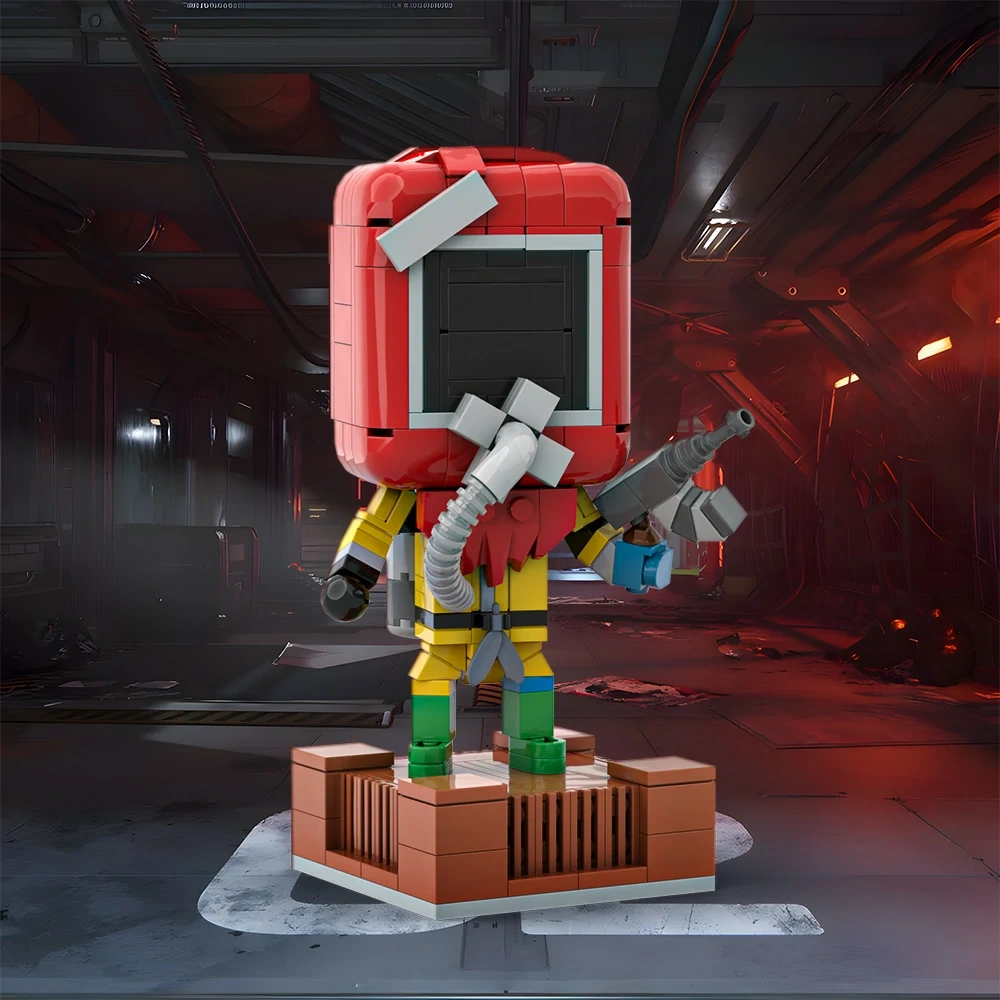 GoBricks MOC A2163 Rust Hazmat