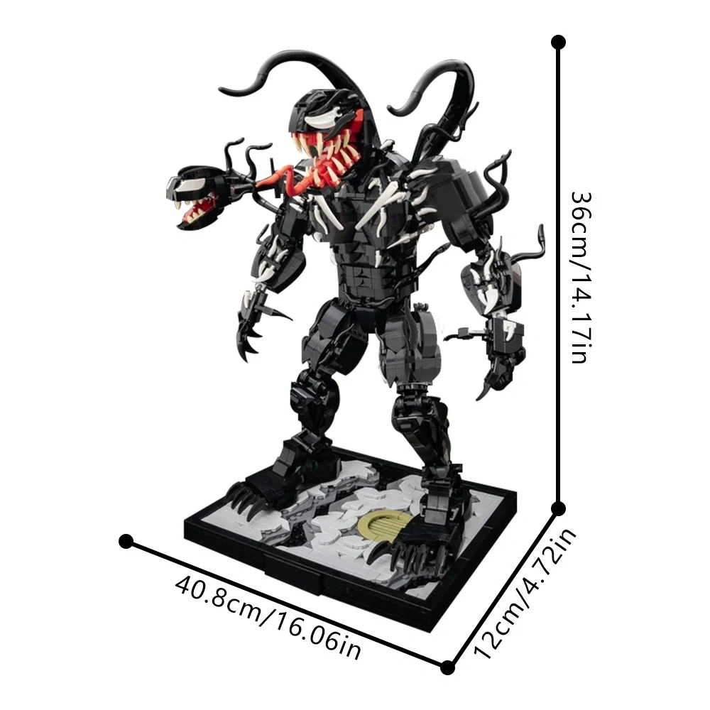 GoBricks MOC 186084 Venom