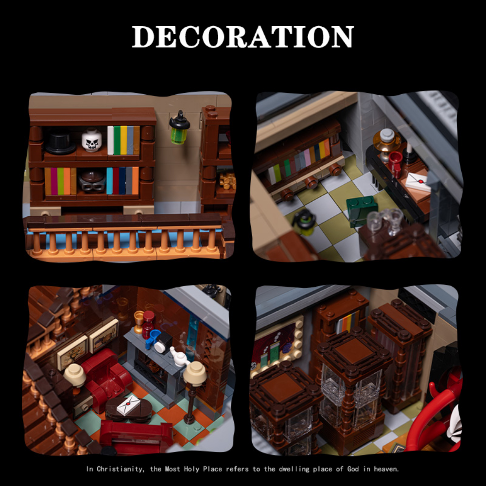 The interior decoration of Doctor Strange's Sanctum Sanctorum