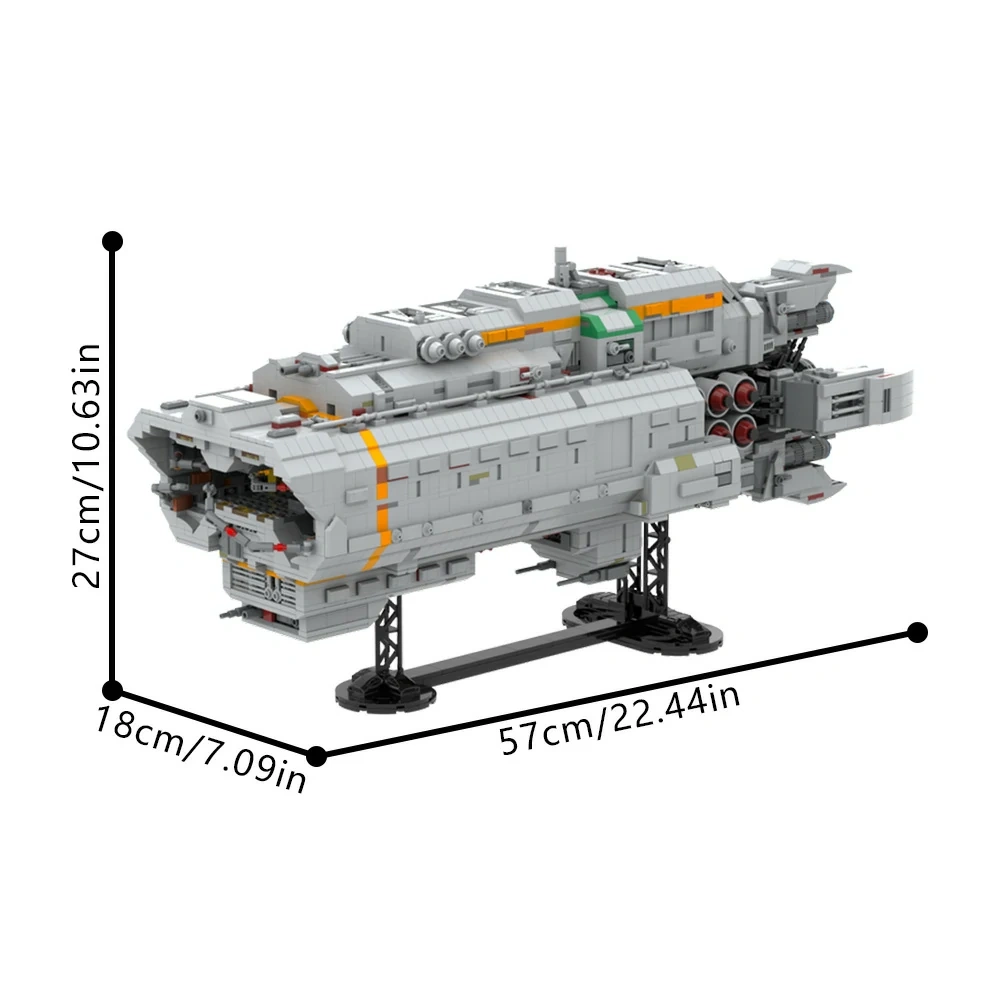 GoBricks MOC 209658 Canterbury From The Expanse