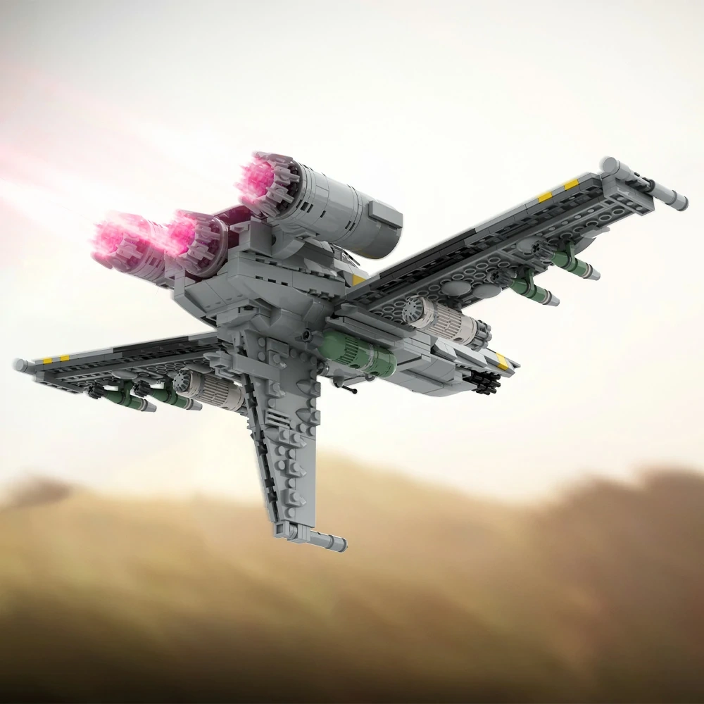GoBricks MOC A2120 HELLDIVERS Eagle close Air Support