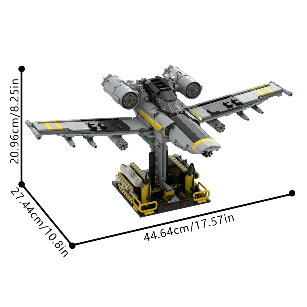 GoBricks MOC A2120 HELLDIVERS Eagle close Air Support