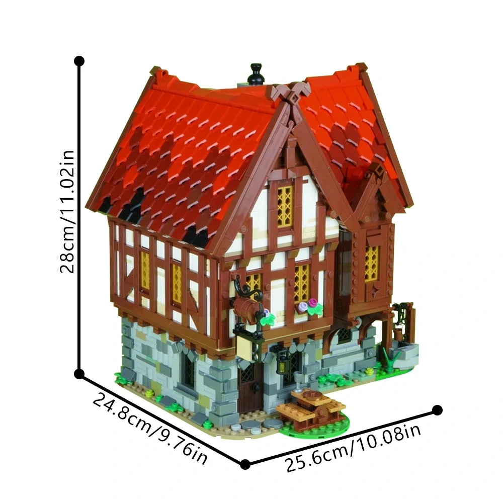GoBricks MOC 72838 Medieval Tavern