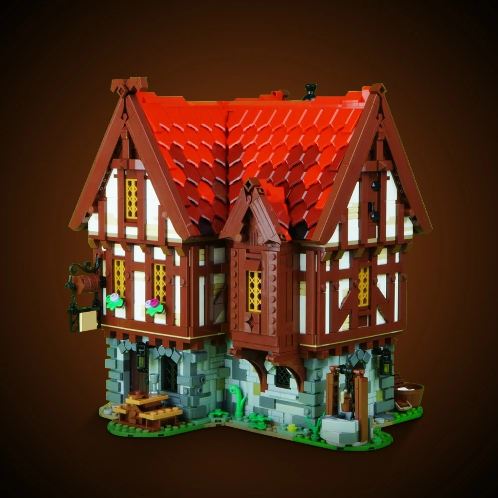 GoBricks MOC 72838 Medieval Tavern