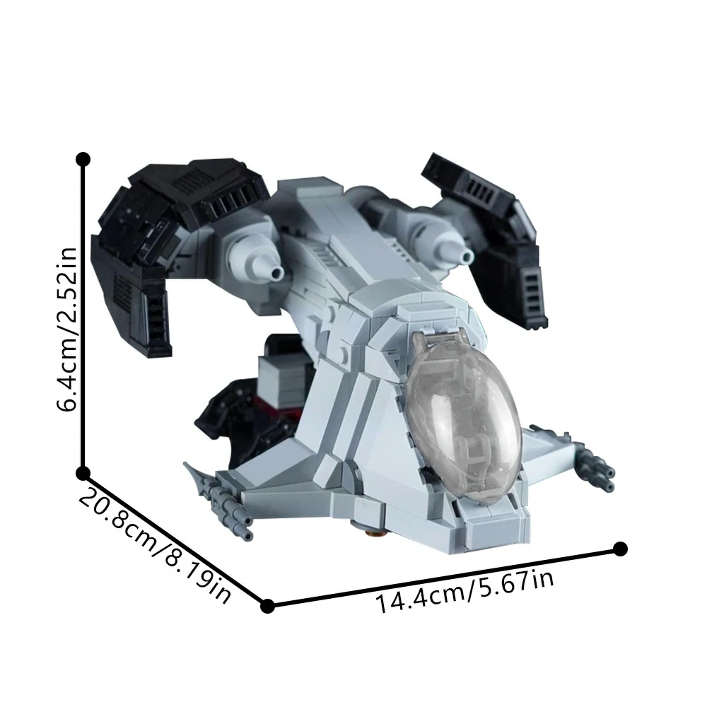 GoBricks MOC 129250 Imperial Dropship