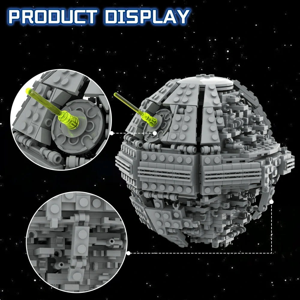 GoBricks MOC A2178 Star Wars Death Star II