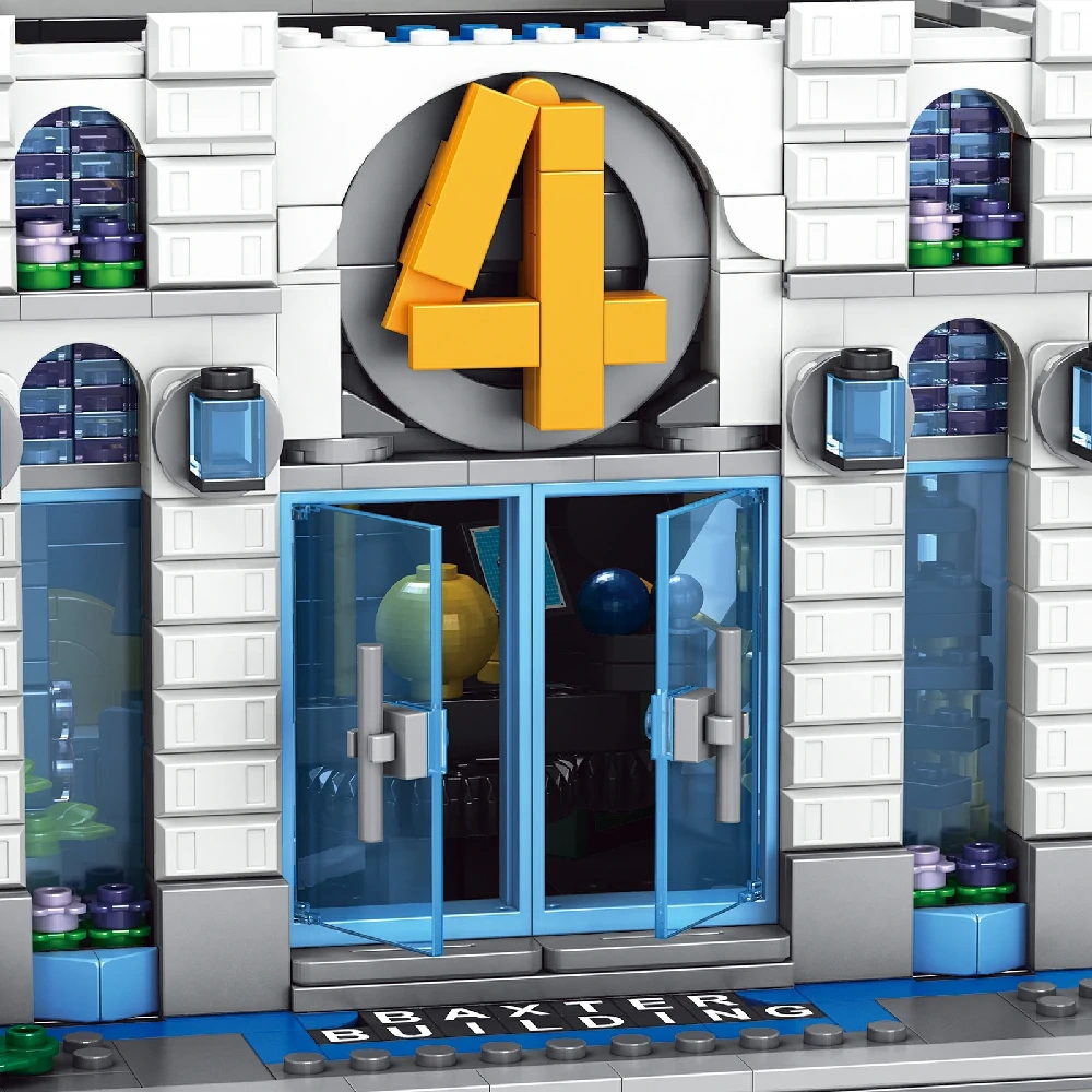 [Pre-Sale] FALAGIL Fantastic 4 Modular Baxter Building Classic Space Academy