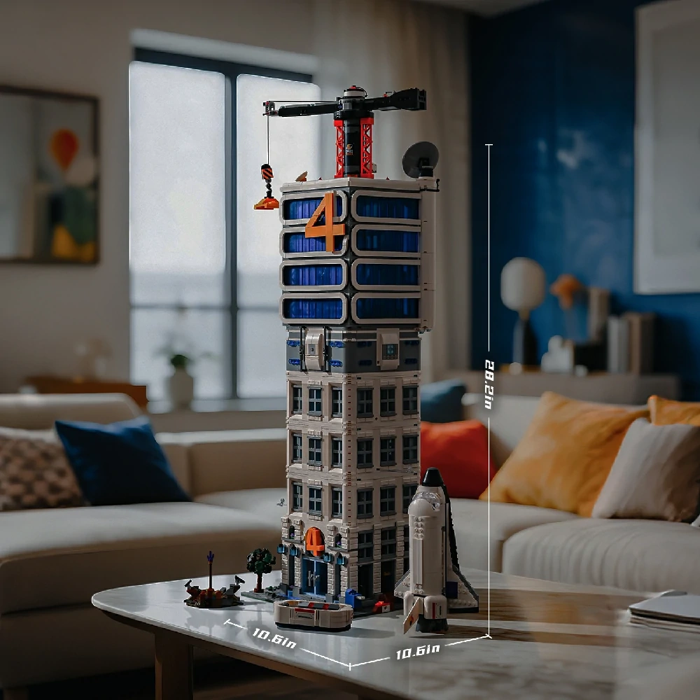 [Pre-Sale] FALAGIL Fantastic 4 Modular Baxter Building Classic Space Academy