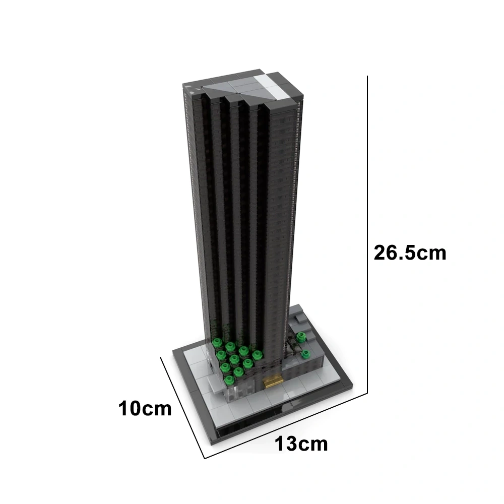 MOC 211277 Trump Tower 1:800 Scale