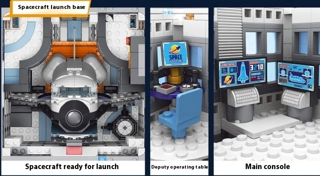 The spacecraft launch room of FALAGIL Fantastic 4 Modular Baxter Building.