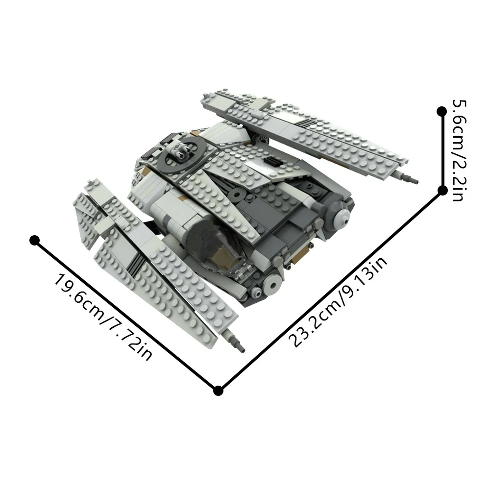 GoBricks MOC 215391 Luthen Rael's Fondor Haulcraft