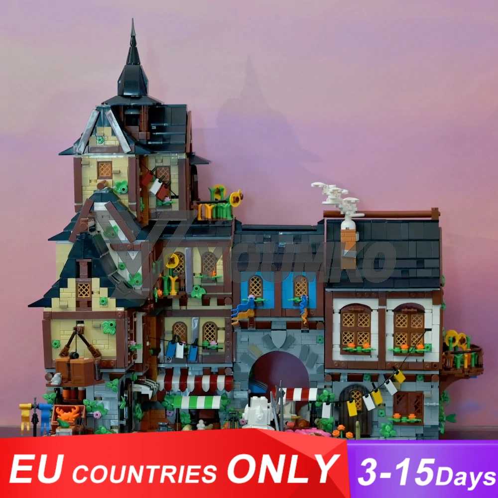 MOC 134085 Medieval Town Centre Europe Warehouse Express