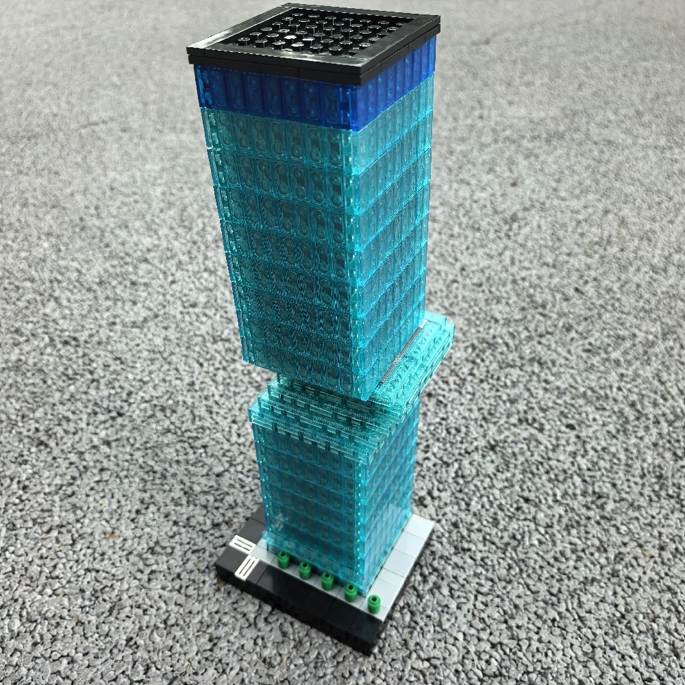MOC 54323 Omniturm At 1/650th Scale