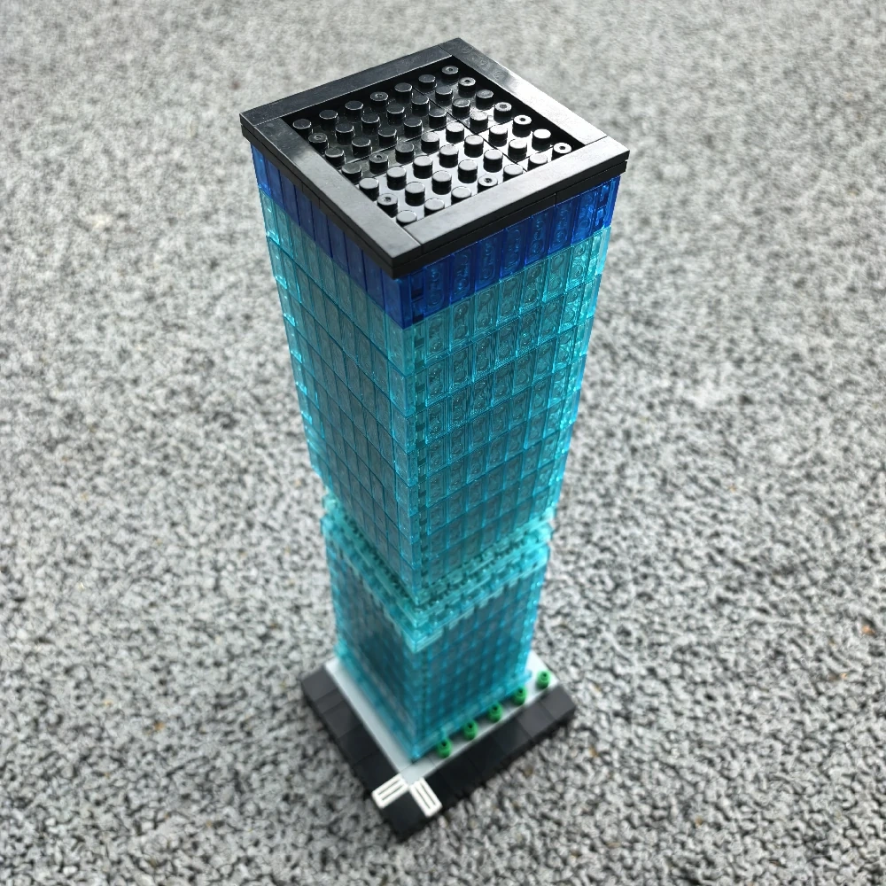 MOC 54323 Omniturm At 1/650th Scale
