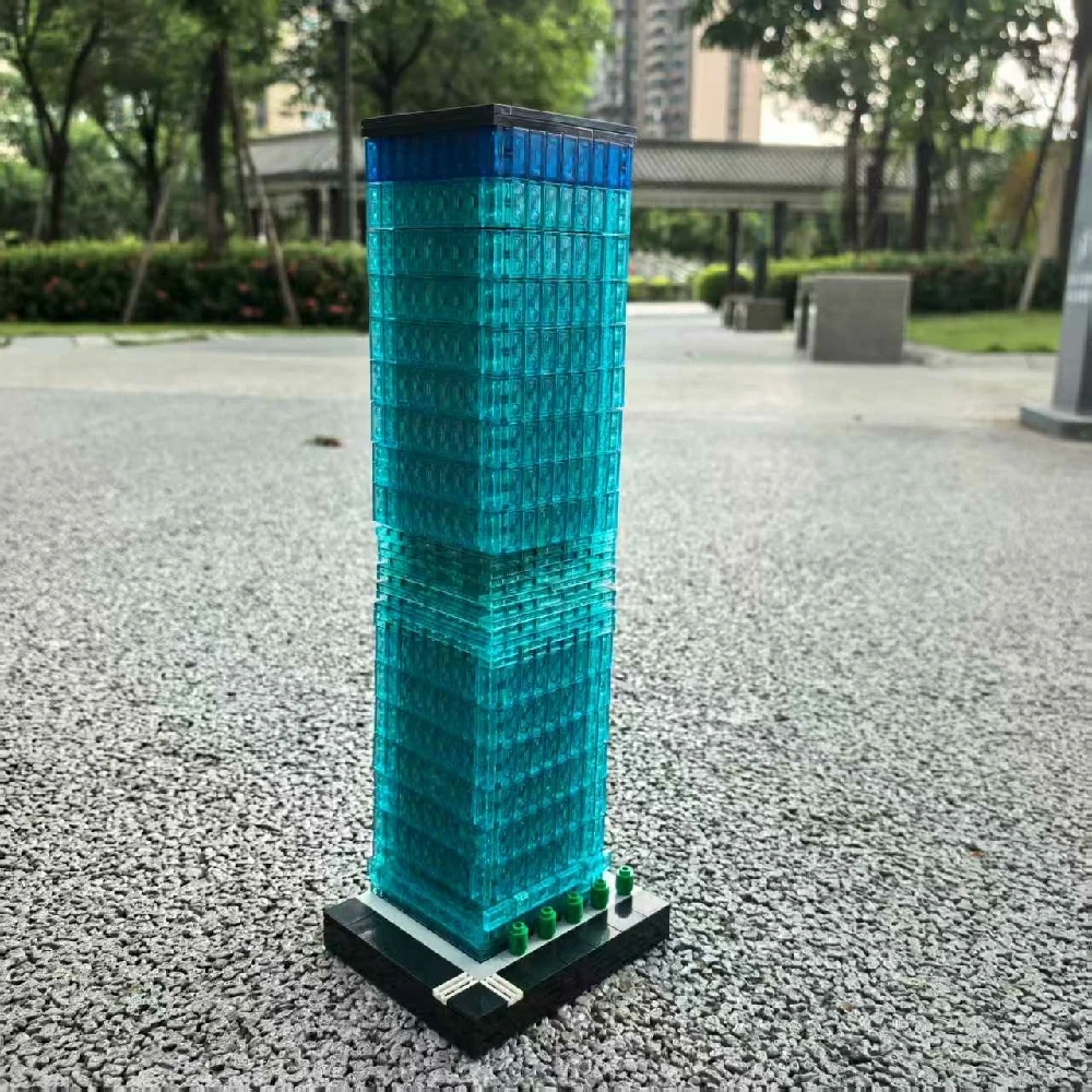 MOC 54323 Omniturm At 1/650th Scale