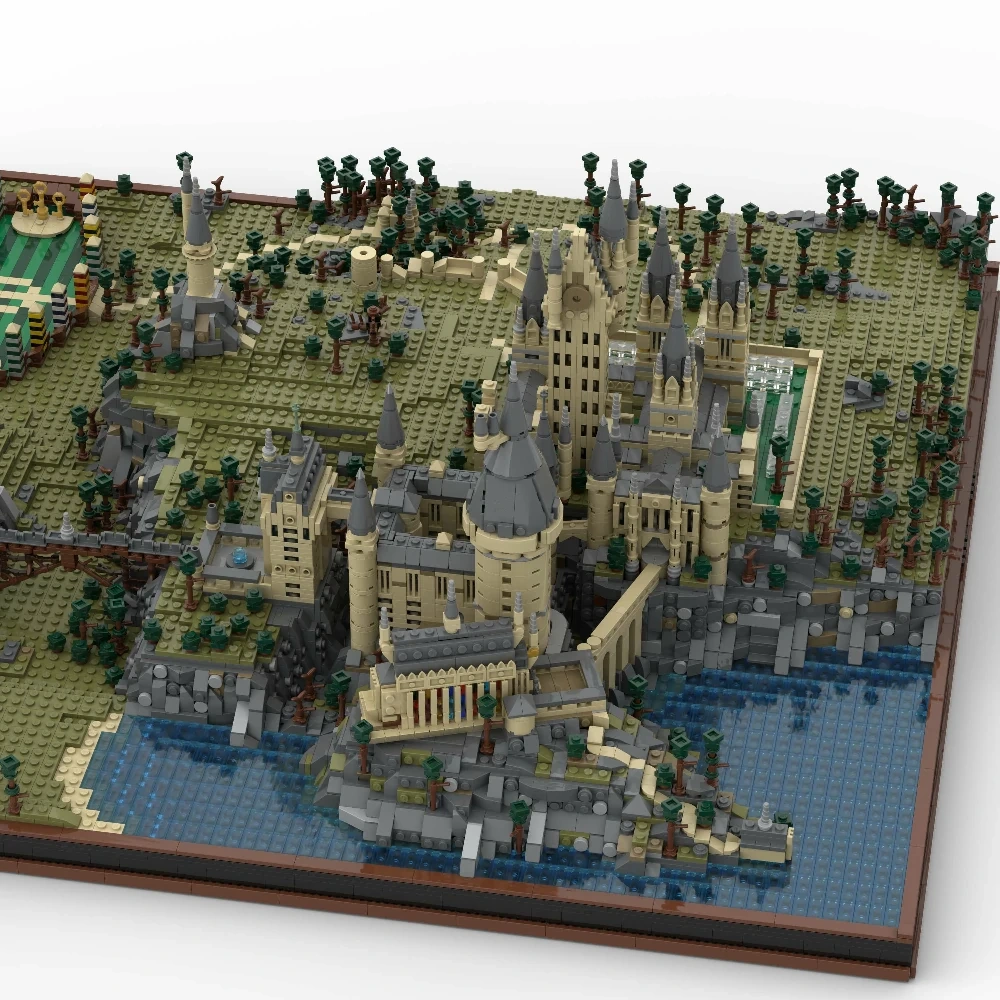 MOC 45950 Harry Potter Hogwarts Castle Epic Detailed Build