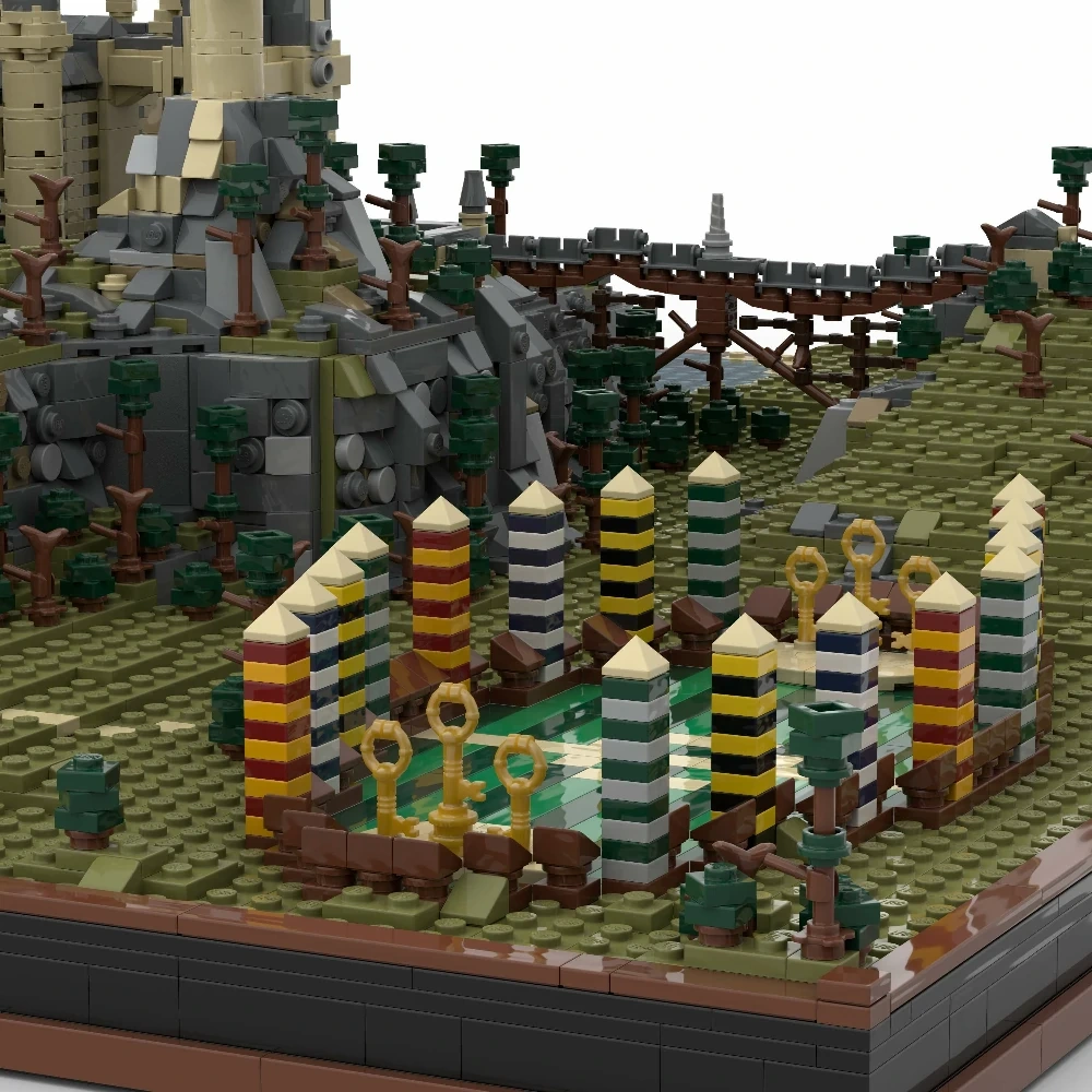 MOC 45950 Harry Potter Hogwarts Castle Epic Detailed Build