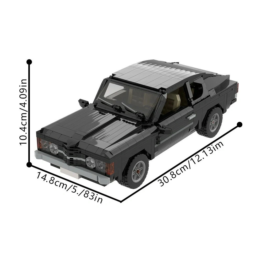 GoBricks MOC 215795 Ford Taunus GT Coupé 1972