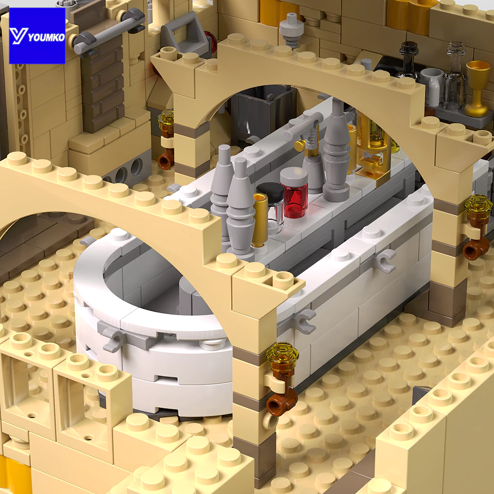Mos Eisley Cantina bar counter