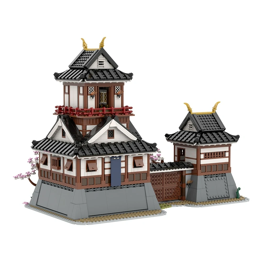 GoBricks MOC A2217 Japanese Samurai Castle