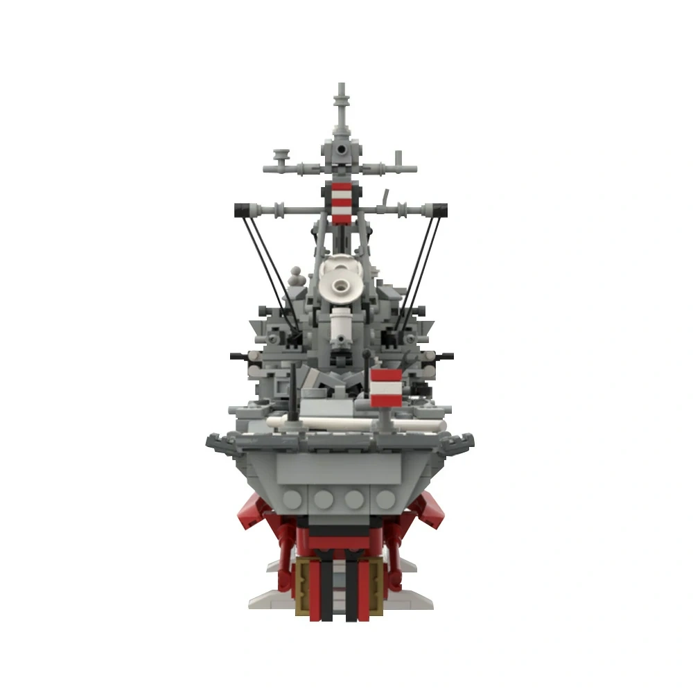 GoBricks MOC 205398 DDG 51 Arleigh Burke Flight I Version