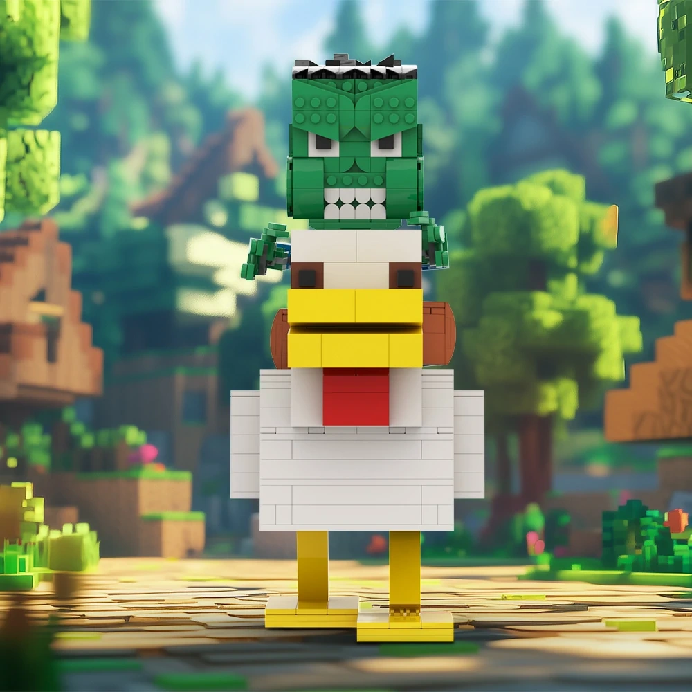 GoBricks MOC A2159 Minecraft