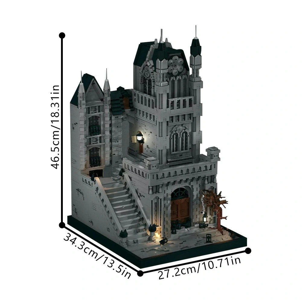 GoBricks MOC 155744 Bloodborne The Streets Of Yharnam