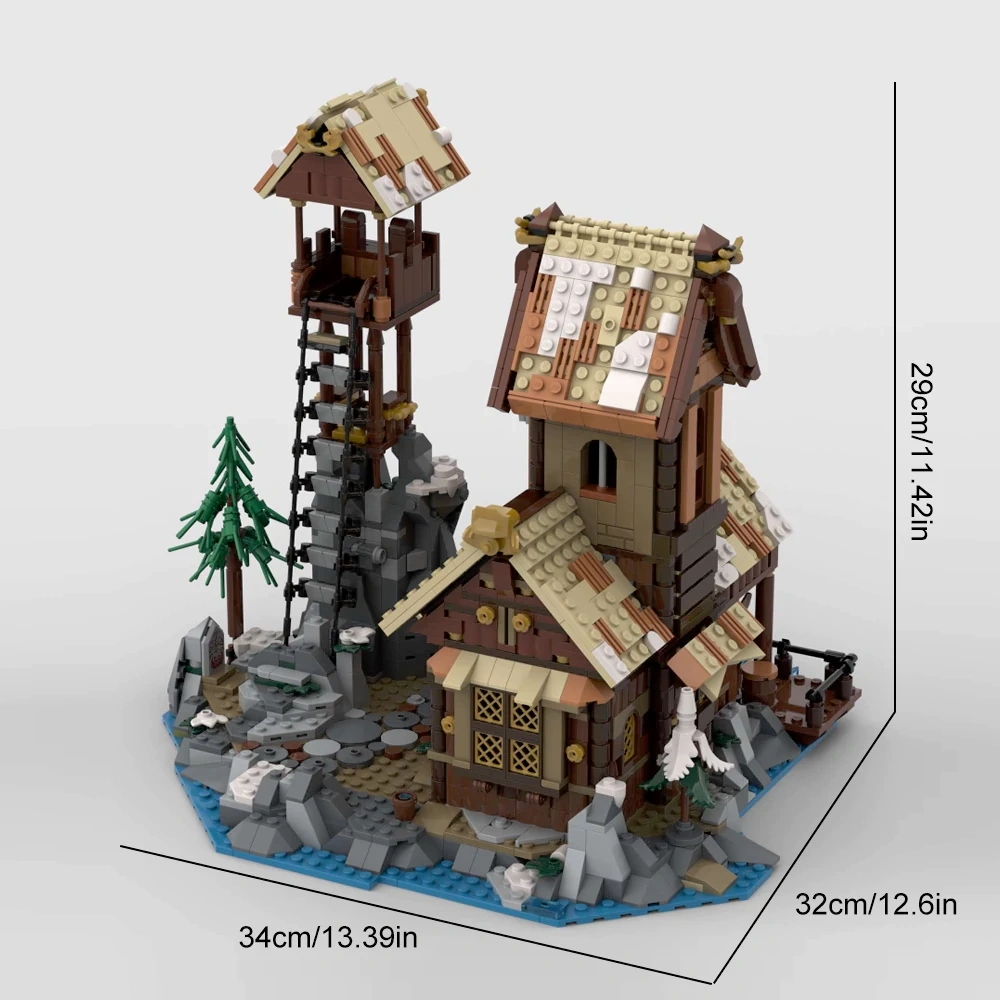 MOC 185525 Viking Port House