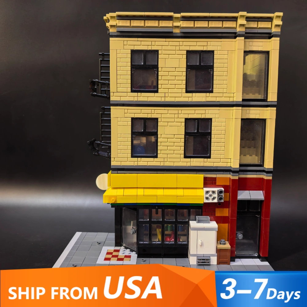 [Pre-Sale] Studio 208279 Spider-Man Apt Deli Modification Of Set 76311 US Warehouse Express
