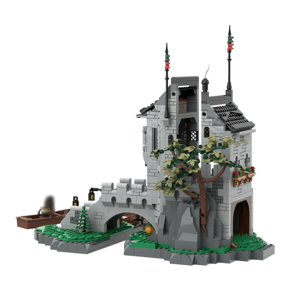 GoBricks MOC 198849 Woolfpack Watch Tower