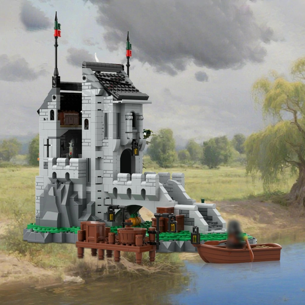 GoBricks MOC 198849 Woolfpack Watch Tower