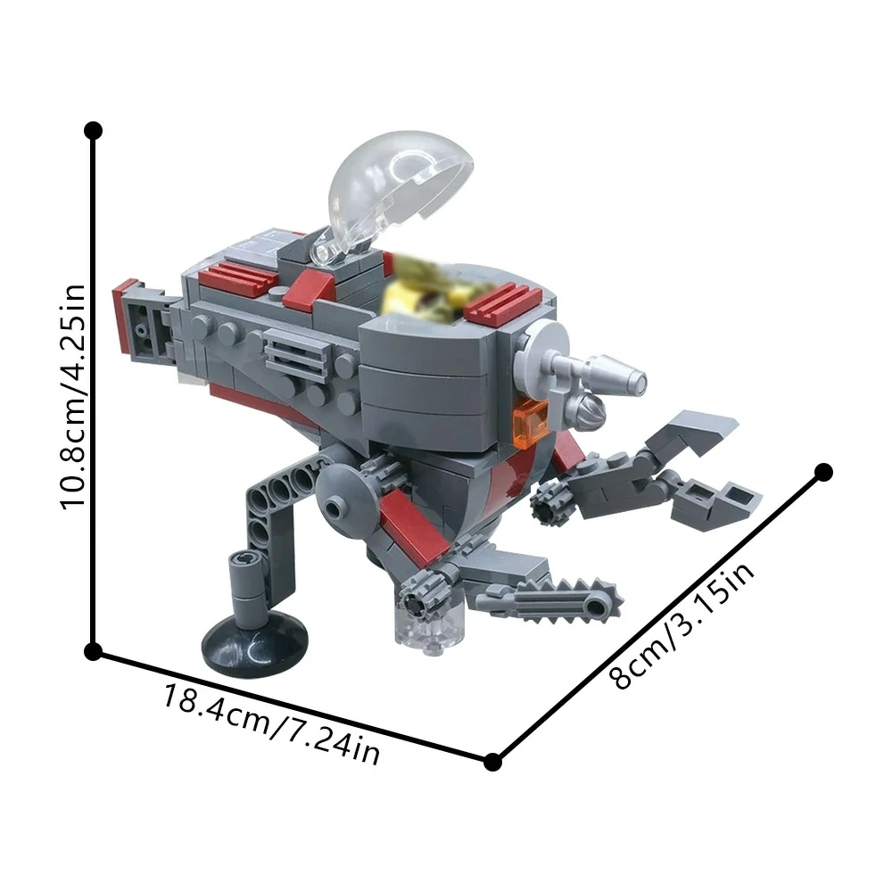 GoBricks MOC 212576 Captivator CAP-2