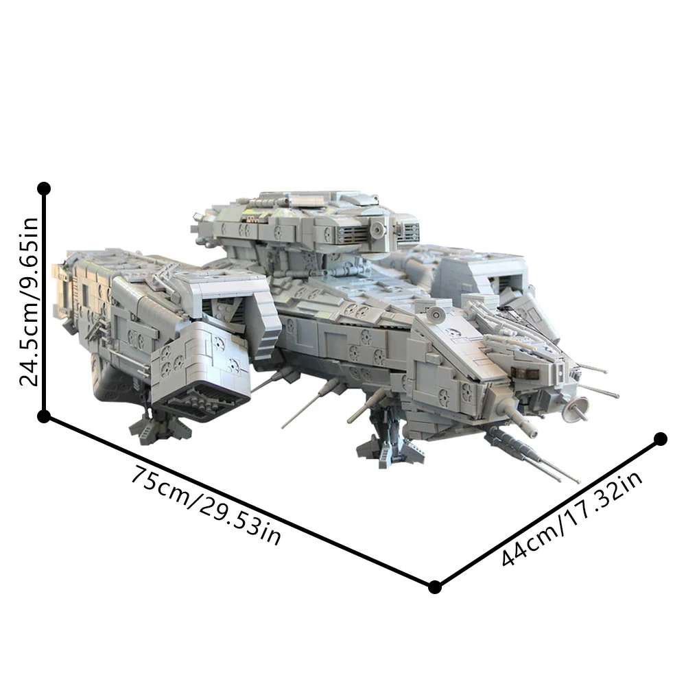 GoBricks MOC 92753 USCSS NOSTROMO 9803 New Upload