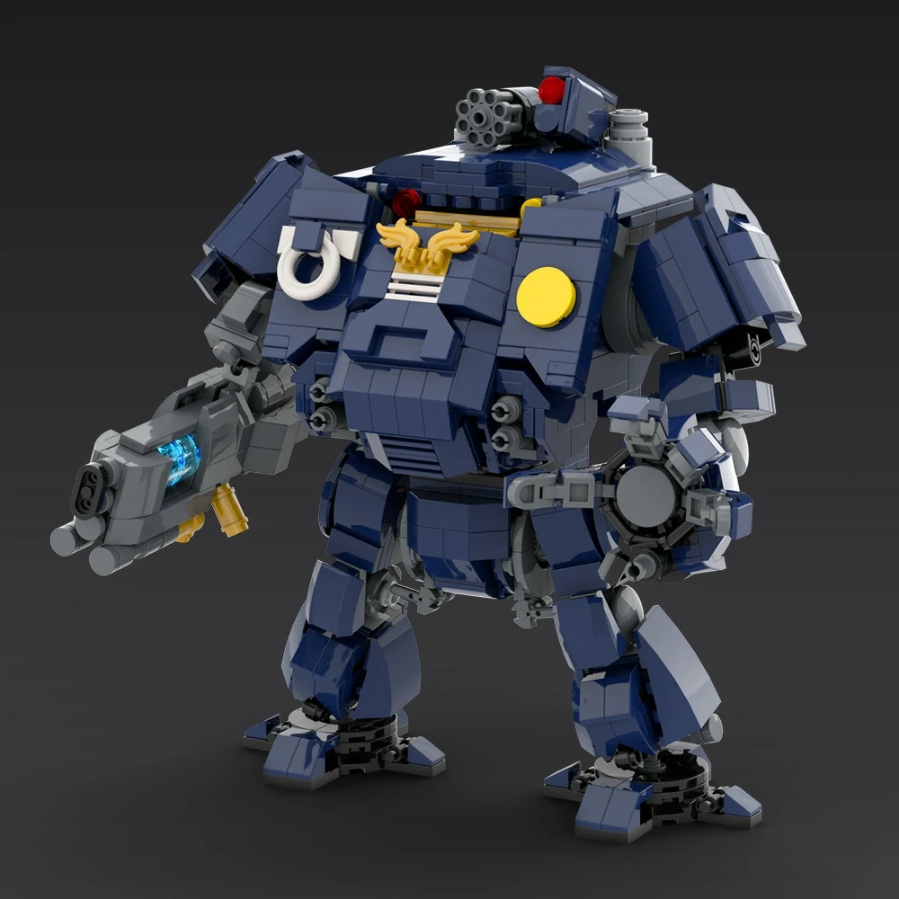 GoBricks MOC 214638 Warhammer 40K Ultramarines Redemptor Dreadnought