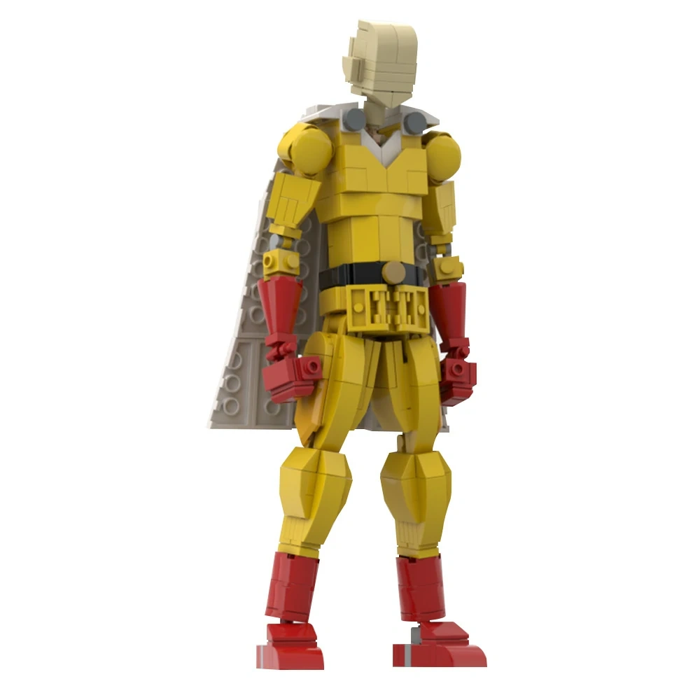 GoBricks MOC 216325 One Punch Man Saitama