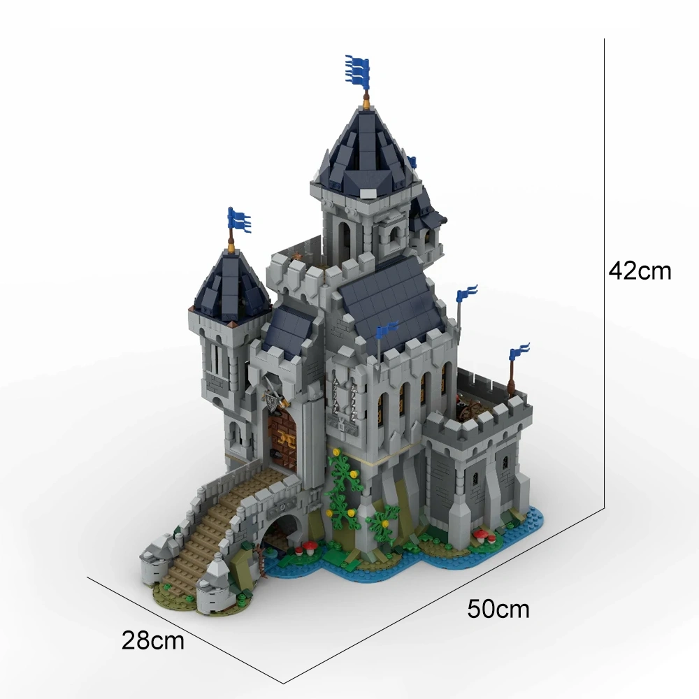MOC 101775 Black Falcon Knight's Castle 31120 Medieval Castle Alternate Build