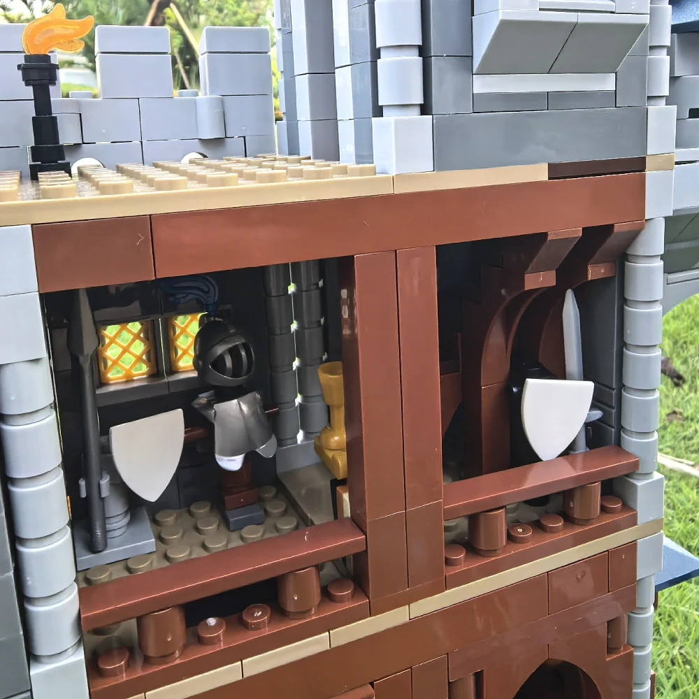 MOC 101775 Black Falcon Knight's Castle 31120 Medieval Castle Alternate Build