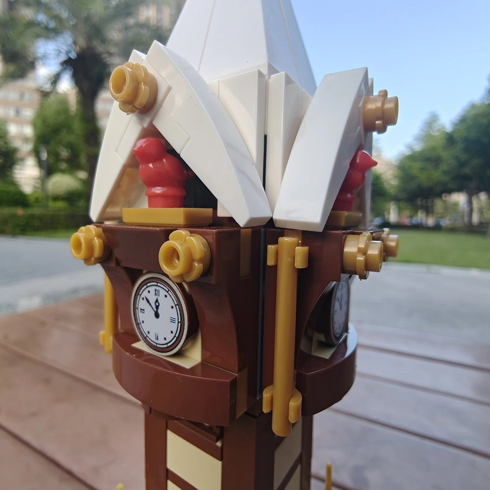 MOC 203594 Paper Christmas Street Clock