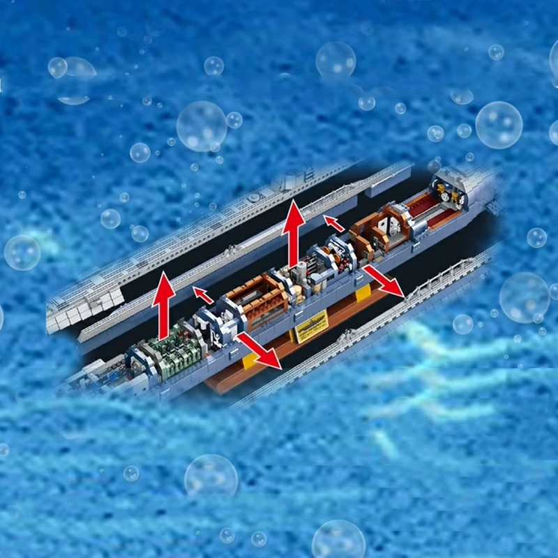FALAGIL 628011 VIIC U-552 Submarine