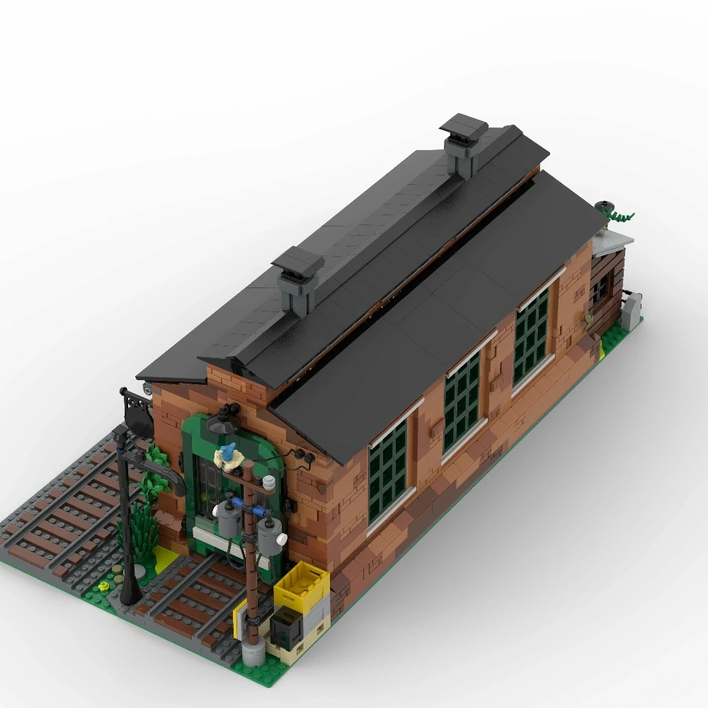 MOC 910033 Old Train Engine Shed