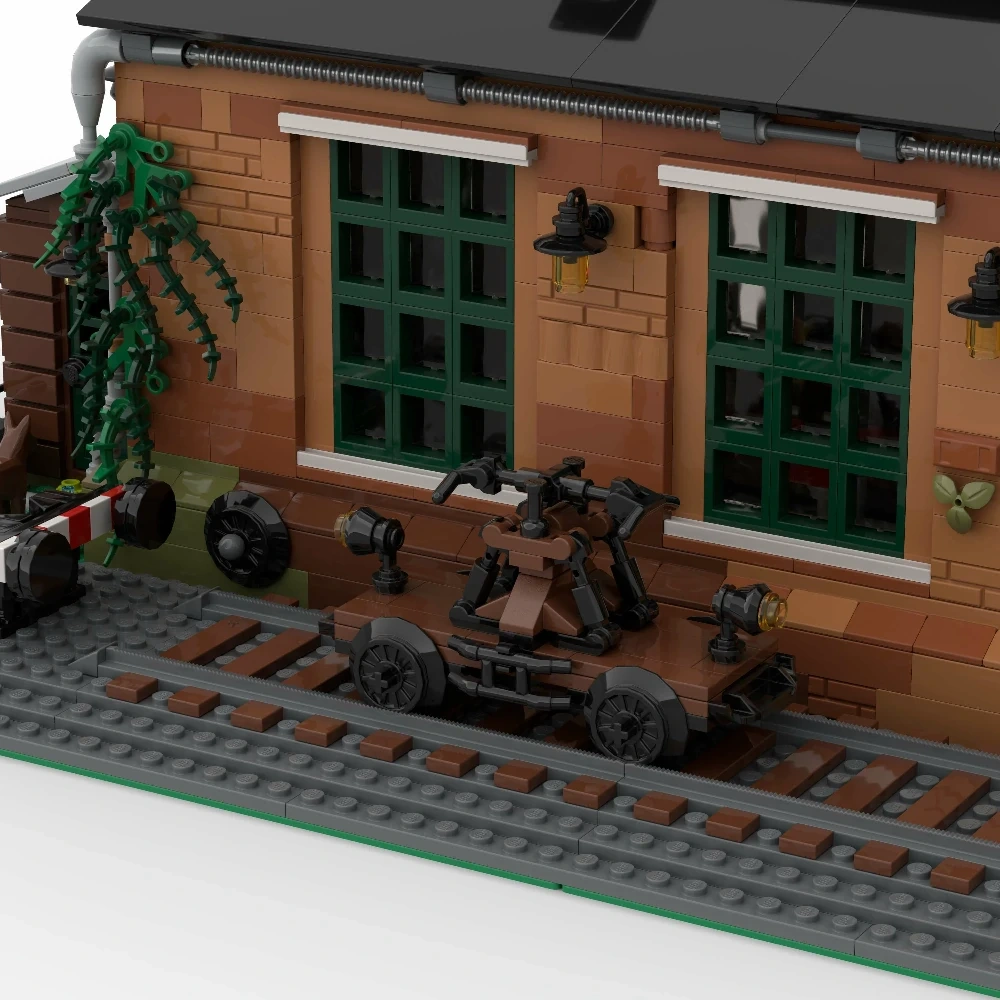 MOC 910033 Old Train Engine Shed