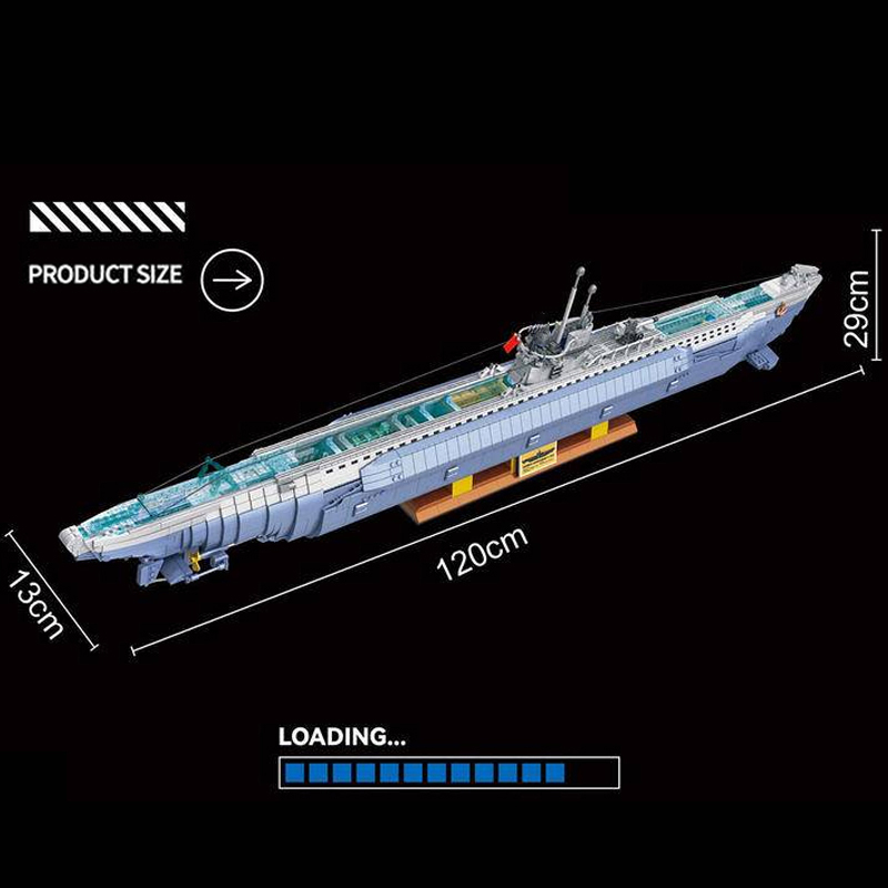 FALAGIL 628011 VIIC U-552 Submarine