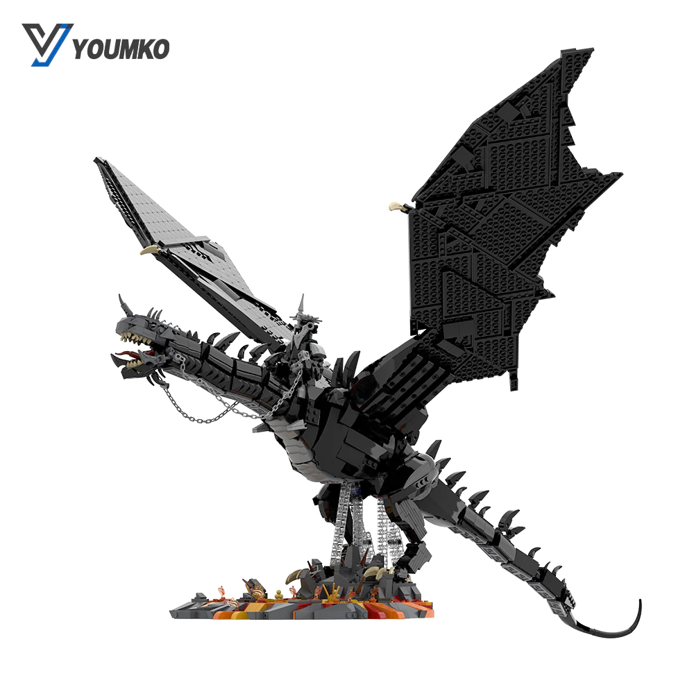 The right side view of Youmko YM011 Fell Beast model.