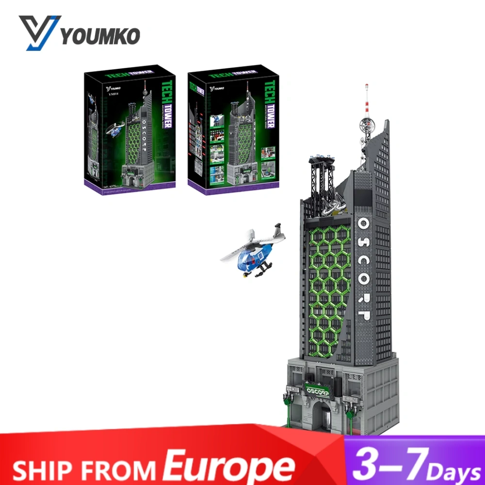 [Pre-sale] Youmko YM014 Amazing Spider-Man Oscorp Tower Europe Warehouse Express