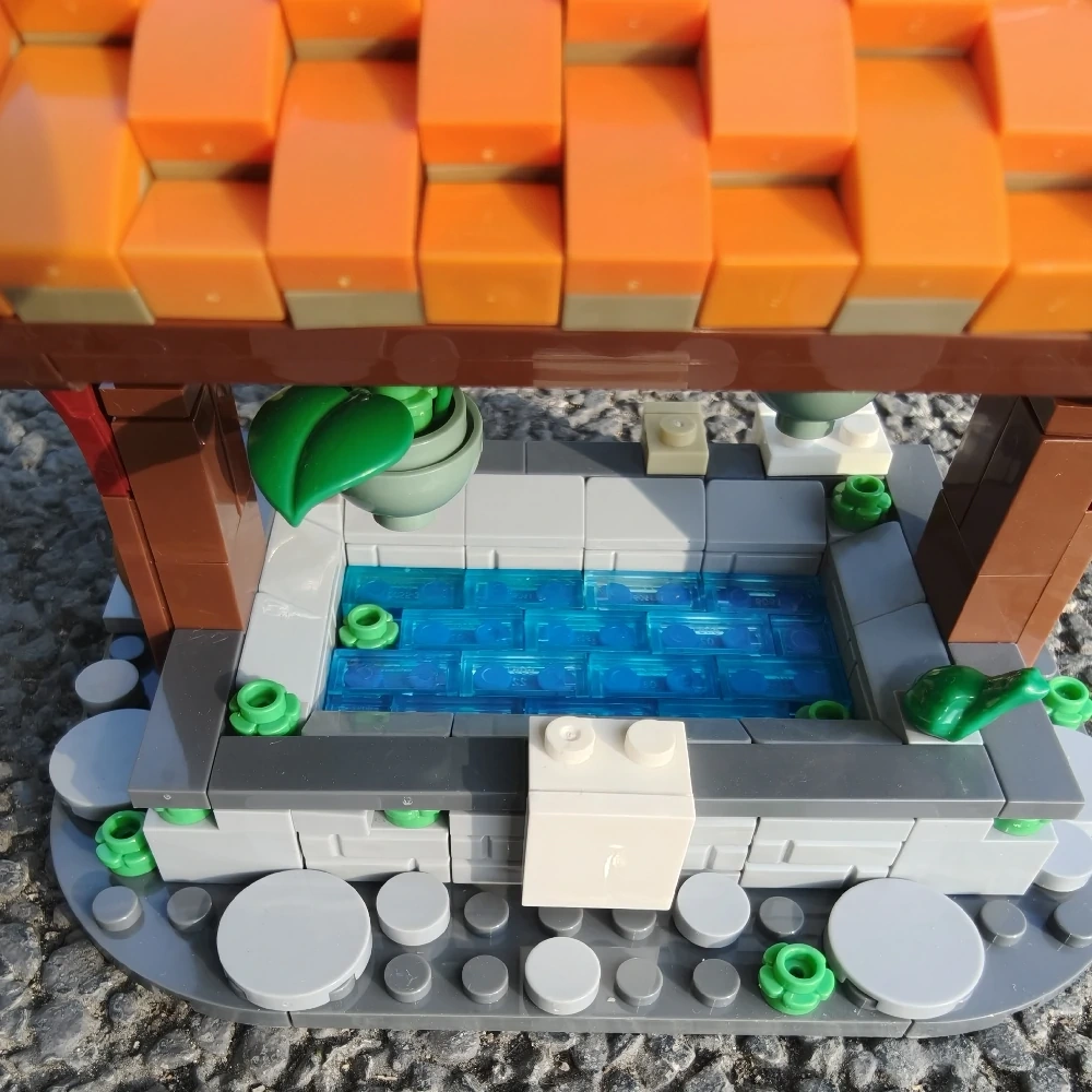 MOC 122060 MEDIEVAL WASH HOUSE - CASTLE